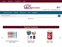 Tablet Screenshot of mmdpromo.com